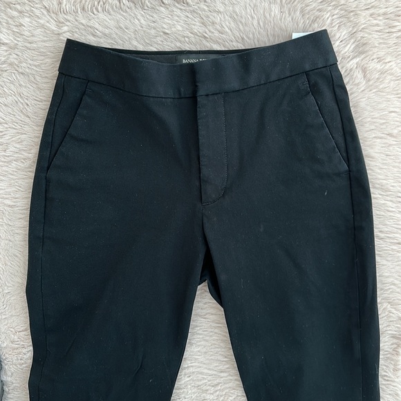 EUC Banana Republic Black High Rise Slim Ankle Pant. - Picture 2 of 5